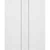 Double Glass Sliding Door - Solaris Tubular Stainless Steel Sliding Track & Gifford 8mm Obscure Glass - Clear Printed Design