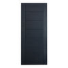 GRP Grey Modica Composite Door - Two Frosted Sidelights