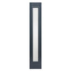 GRP Grey Newbury Frosted Double Glazed Composite Door - Two Frosted Sidelights