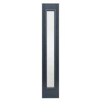 GRP Grey Composite Sidelight - Frosted Glass