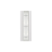 GRP White Composite Elegant Sidelight - Leaded Double Glazing