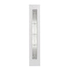 GRP White Composite Elegant Sidelight - Leaded Double Glazing