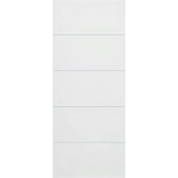 Single Glass Sliding Door - Gullane 8mm Obscure Glass - Clear Printed Design - Planeo 60 Pro Kit