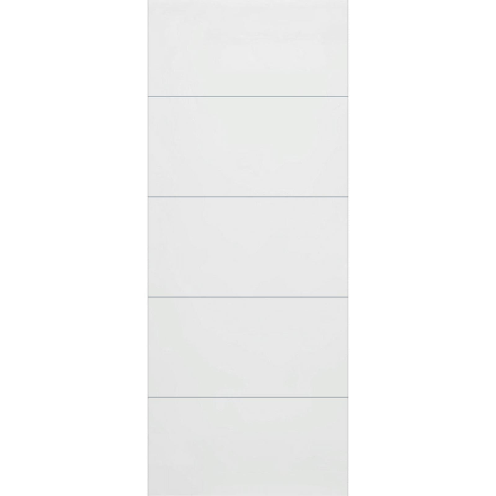 Single Glass Sliding Door - Gullane 8mm Obscure Glass - Clear Printed Design - Planeo 60 Pro Kit
