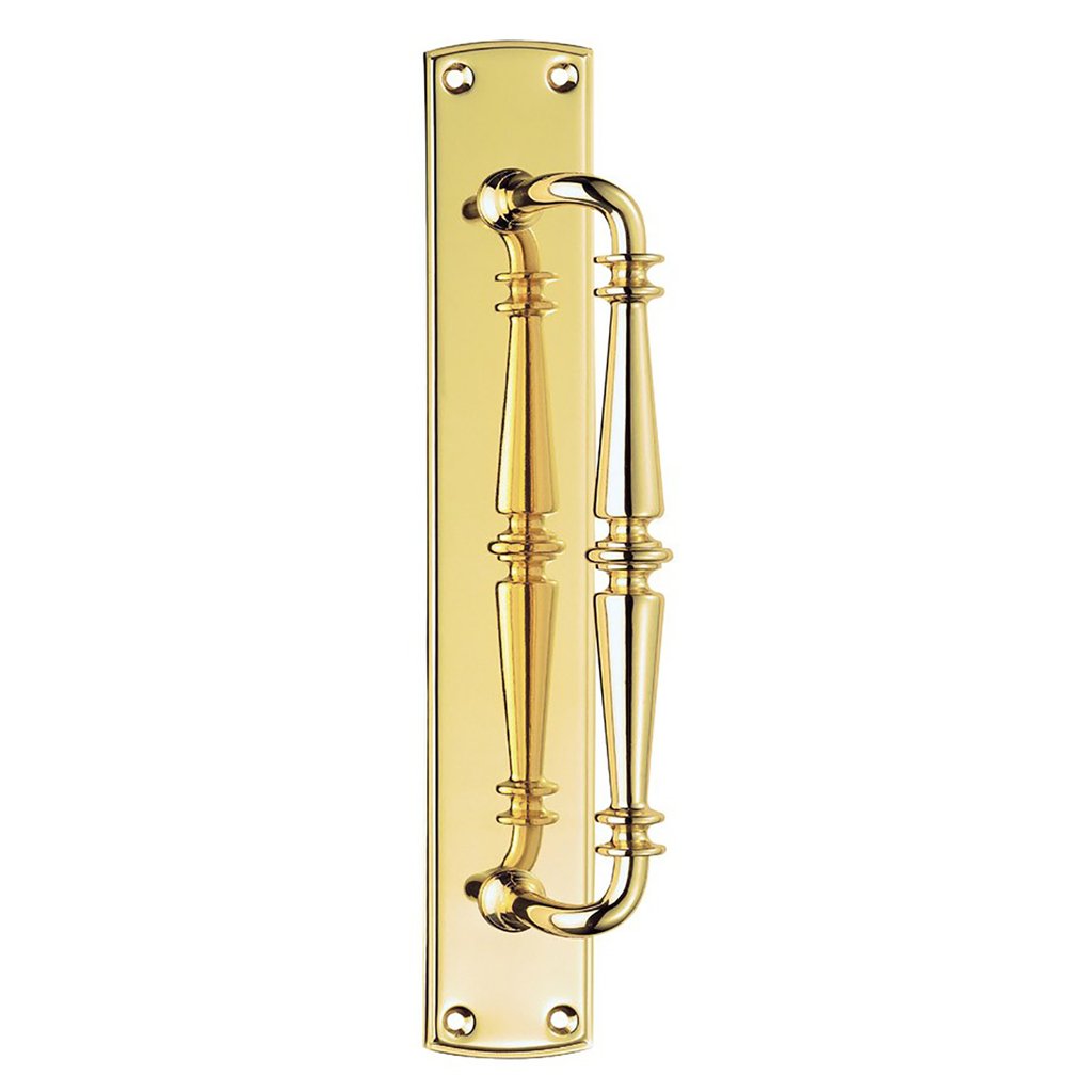 PF106 Ornate Pull Handle, 382x63mm - 2 Finishes