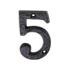 Antique Black Ludlow Numerals - Size 76mm