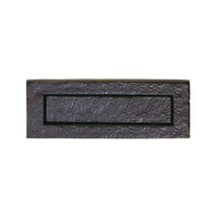 Antique Black Ludlow LF5524 Letterbox - Size 268x91mm