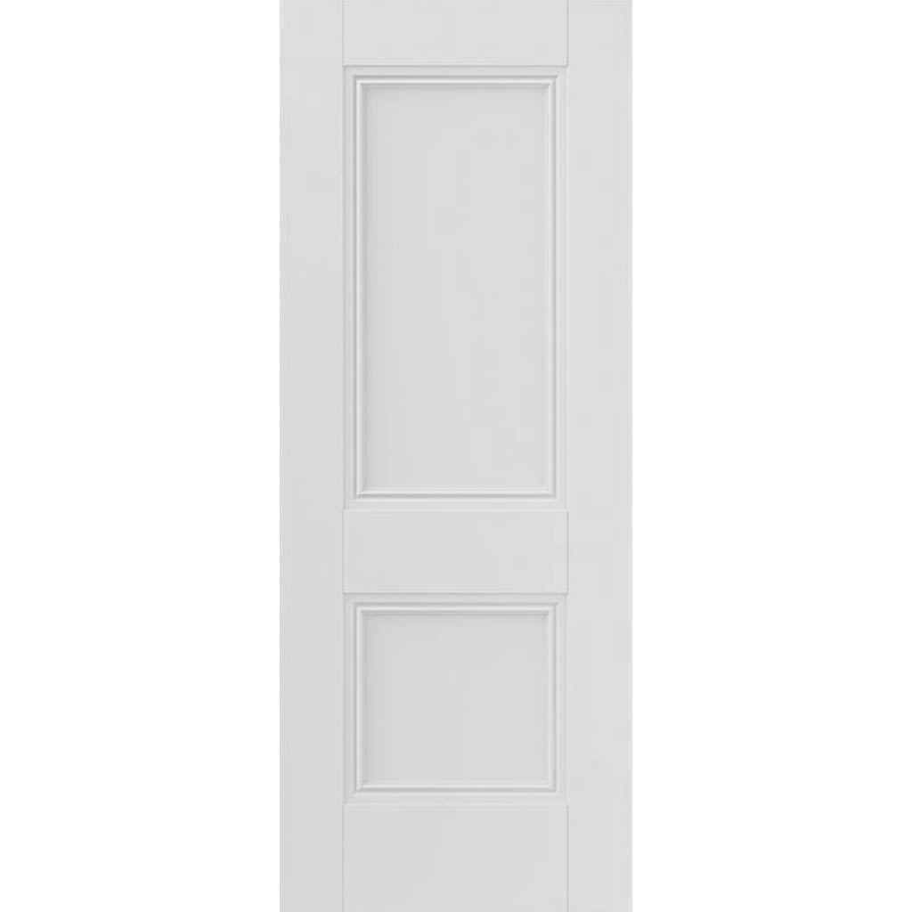 J B Kind White Classic Hardwick Panel Primed Fire Door - 1/2 Hour Fire Rated