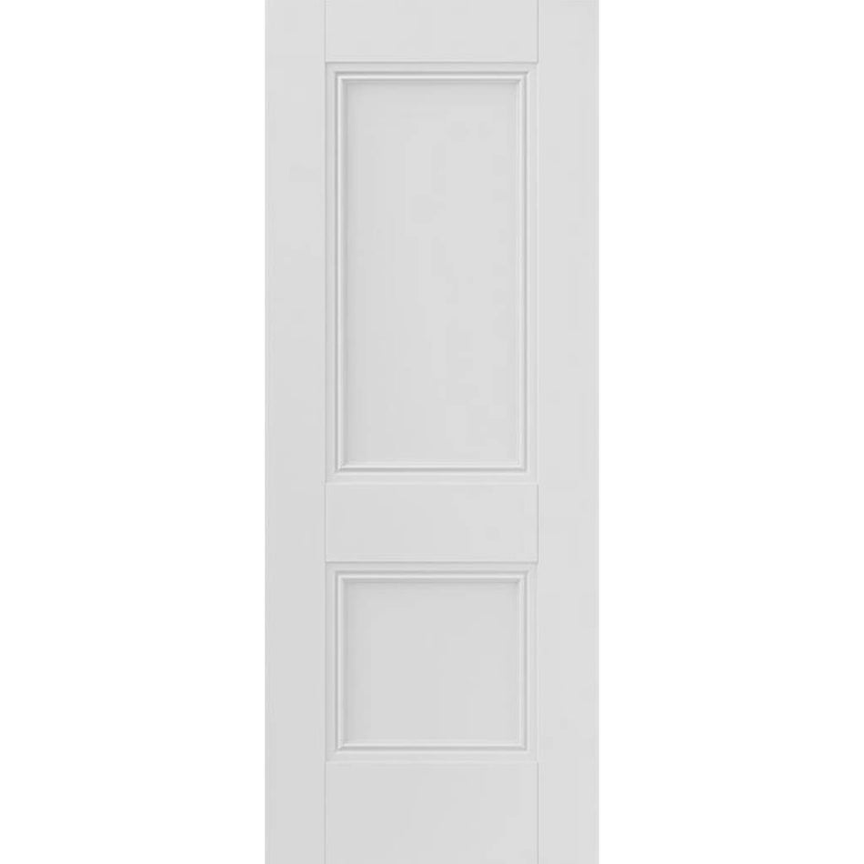 J B Kind White Classic Hardwick Panel Primed Fire Door - 1/2 Hour Fire Rated