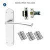 Havel Latch Plate Handle Pack