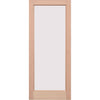 Stable 9L Mahogany Door - Shaped Top - Fit Your Own Glass, From LPD Joinery