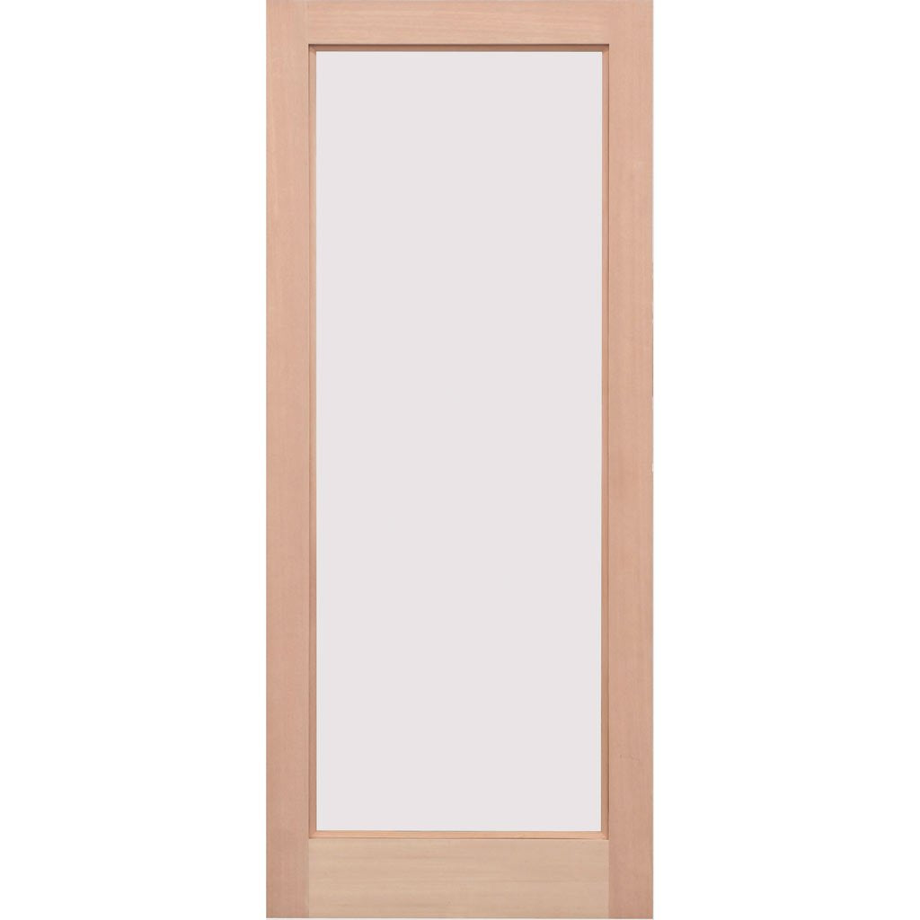 Stable 9L Mahogany Door - Shaped Top - Fit Your Own Glass, From LPD Joinery