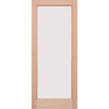 Stable 9L Mahogany Door - Shaped Top - Fit Your Own Glass, From LPD Joinery