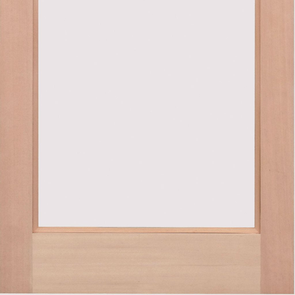 Stable 9L Mahogany Door - Shaped Top - Fit Your Own Glass, From LPD Joinery