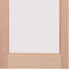 Stable 9L Mahogany Door - Shaped Top - Fit Your Own Glass, From LPD Joinery