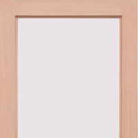 Stable 9L Mahogany Door - Shaped Top - Fit Your Own Glass, From LPD Joinery