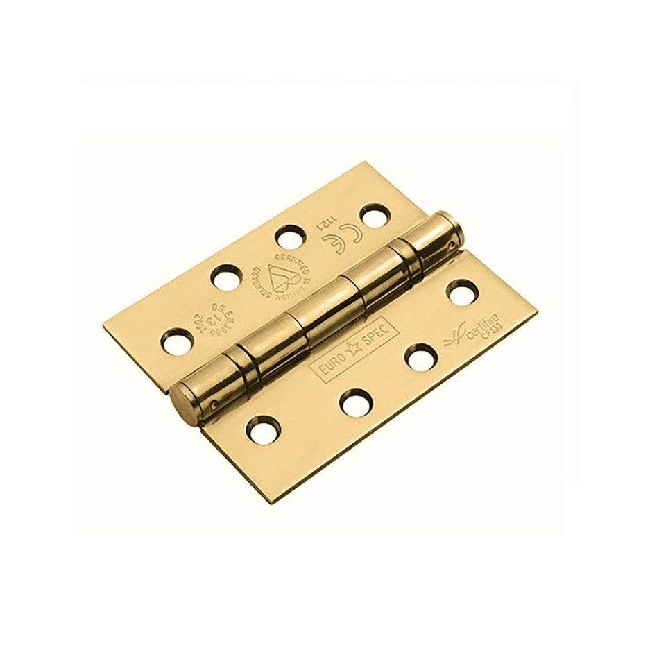 102x76mm Stainless Brass Stainless Brass Class 13 Hinge, also suits fire doors.