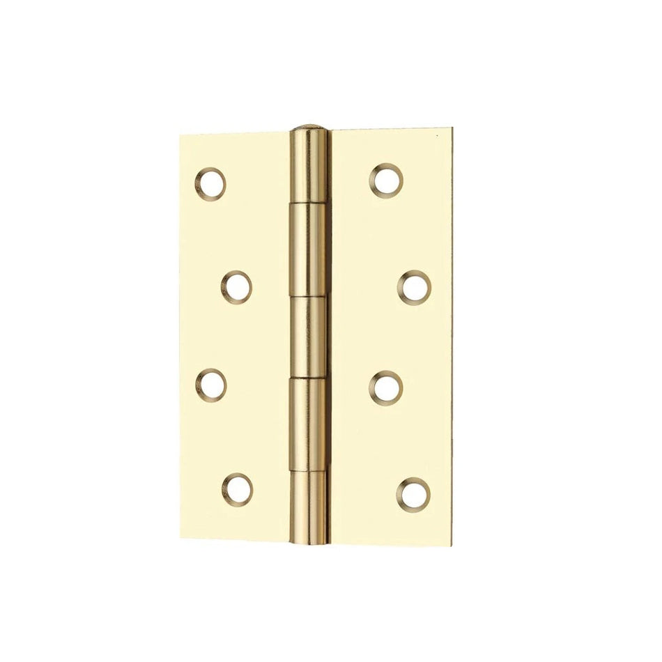 102x72mm Loose Pin Electro Brass Door Hinge - Single Hinge