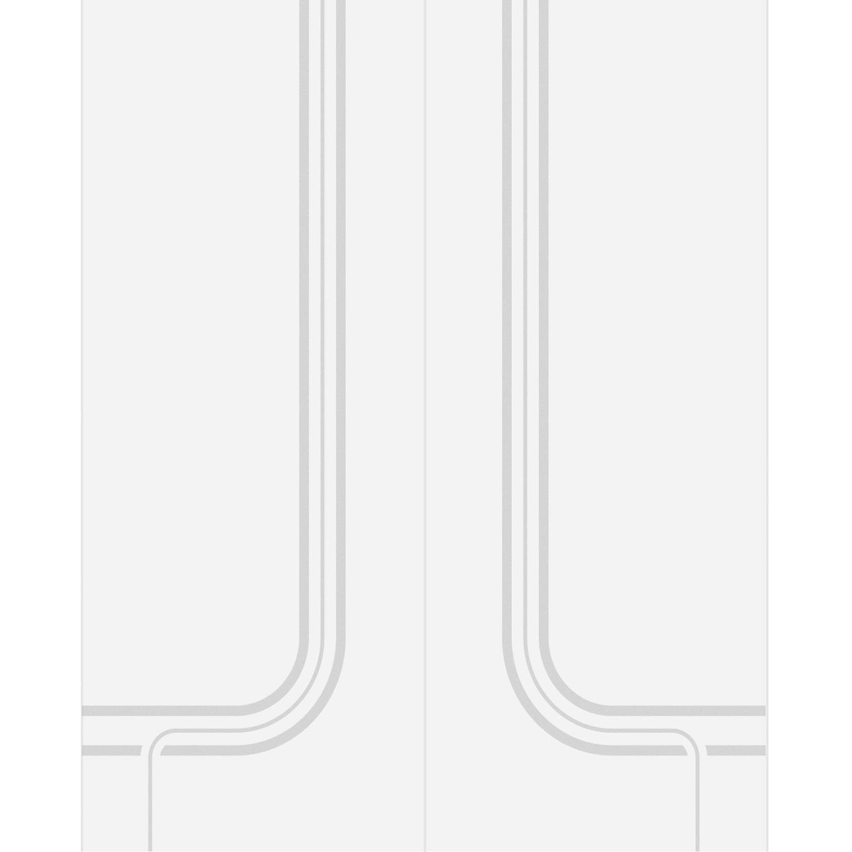 Double Glass Sliding Door - Holburn 8mm Obscure Glass - Obscure Printed Design - Planeo 60 Pro Kit