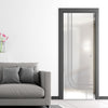 Holburn 8mm Obscure Glass - Obscure Printed Design - Single Evokit Glass Pocket Door