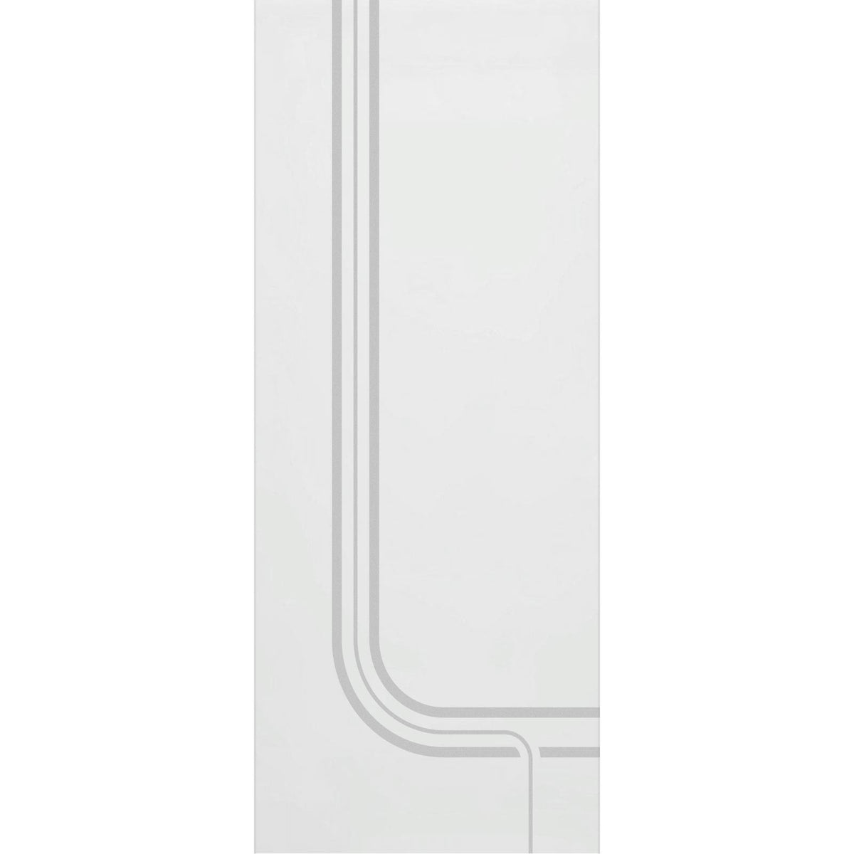 Holburn 8mm Obscure Glass - Obscure Printed Design - Griffwerk R8 Style Sliding Glass Door Kit