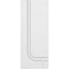 Single Glass Sliding Door - Holburn 8mm Obscure Glass - Obscure Printed Design - Planeo 60 Pro Kit