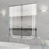 Holburn 8mm Clear Glass - Obscure Printed Design - Double Absolute Pocket Door