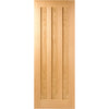 Four Sliding Doors and Frame Kit - Idaho 3 Panel Oak Door - Unfinished