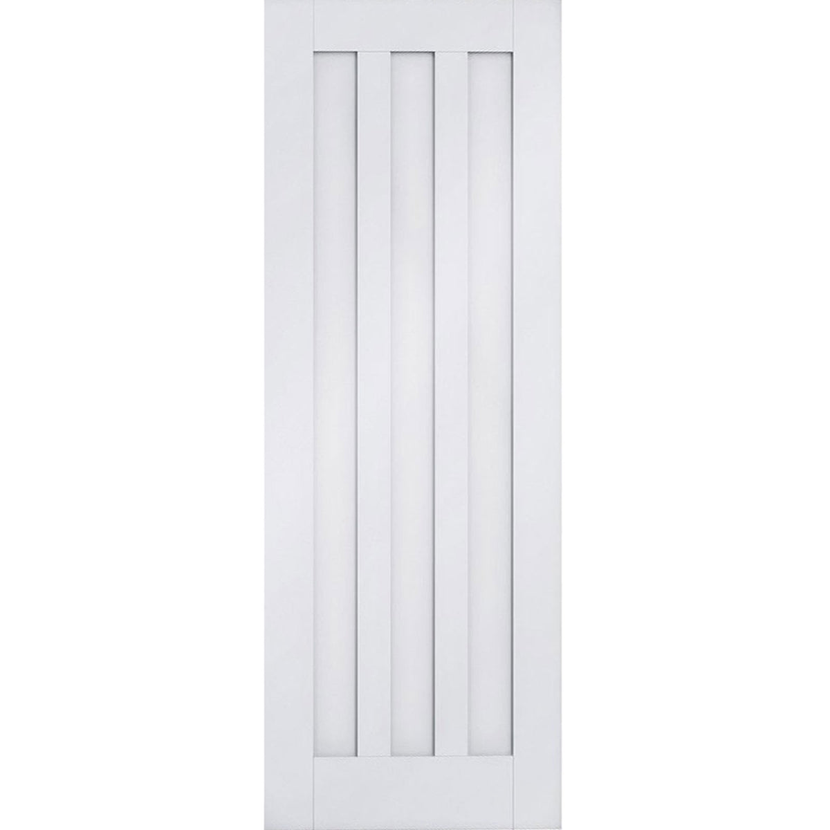 Idaho Panel Door Pair - White Primed