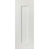Four Sliding Wardrobe Doors & Frame Kit - Axis White Primed Door