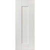 Two Sliding Doors and Frame Kit - Axis White Primed Door