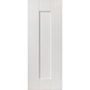 Axis Panelled Single Evokit Pocket Door - White Primed