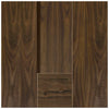 Axis Shaker Walnut Double Evokit Pocket Door Detail Panelled - Prefinished