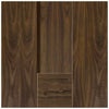 Three Sliding Wardrobe Doors & Frame Kit - Axis Walnut Shaker Door - Prefinished