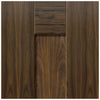 Axis Shaker Walnut Single Evokit Pocket Door Detail Panelled - Prefinished