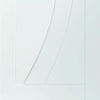 Single Sliding Door & Wall Track - Salerno Flush Door - White Primed