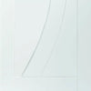 Bespoke Thruslide Surface Salerno Flush - Sliding Double Door and Track Kit - White Primed