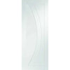Five Folding Doors & Frame Kit - Salerno Flush 3+2 - White Primed