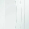 Five Folding Doors & Frame Kit - Salerno Flush 3+2 - White Primed