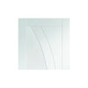 Two Folding Doors & Frame Kit - Salerno Flush 2+0 - White Primed