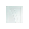 Three Folding Doors & Frame Kit - Salerno Flush 2+1 - White Primed