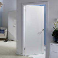 Sierra Blanco Flush Door - White Painted