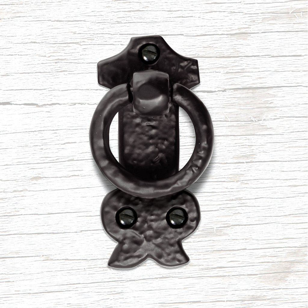 Sale - Ludlow Ring Pull on Tombstone Pattern Backplate