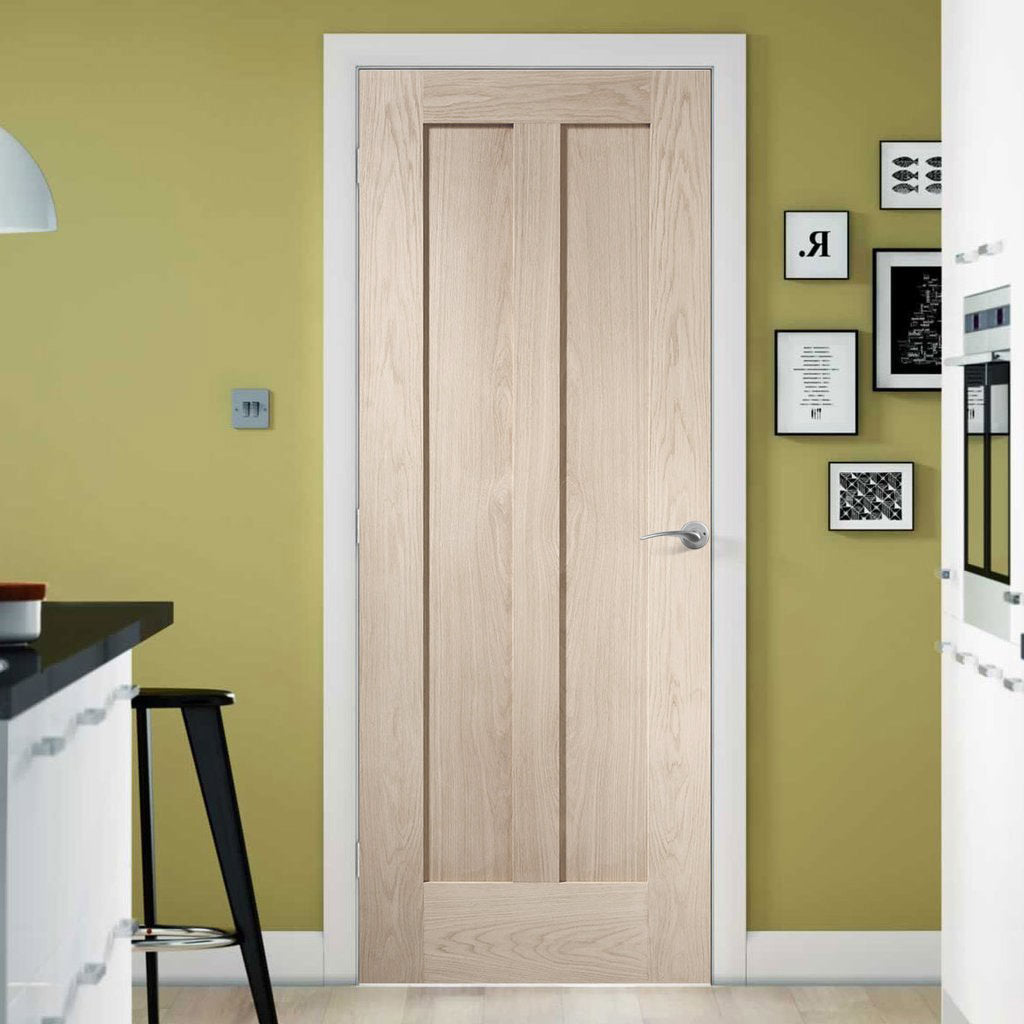 prefinished bespoke novara oak door