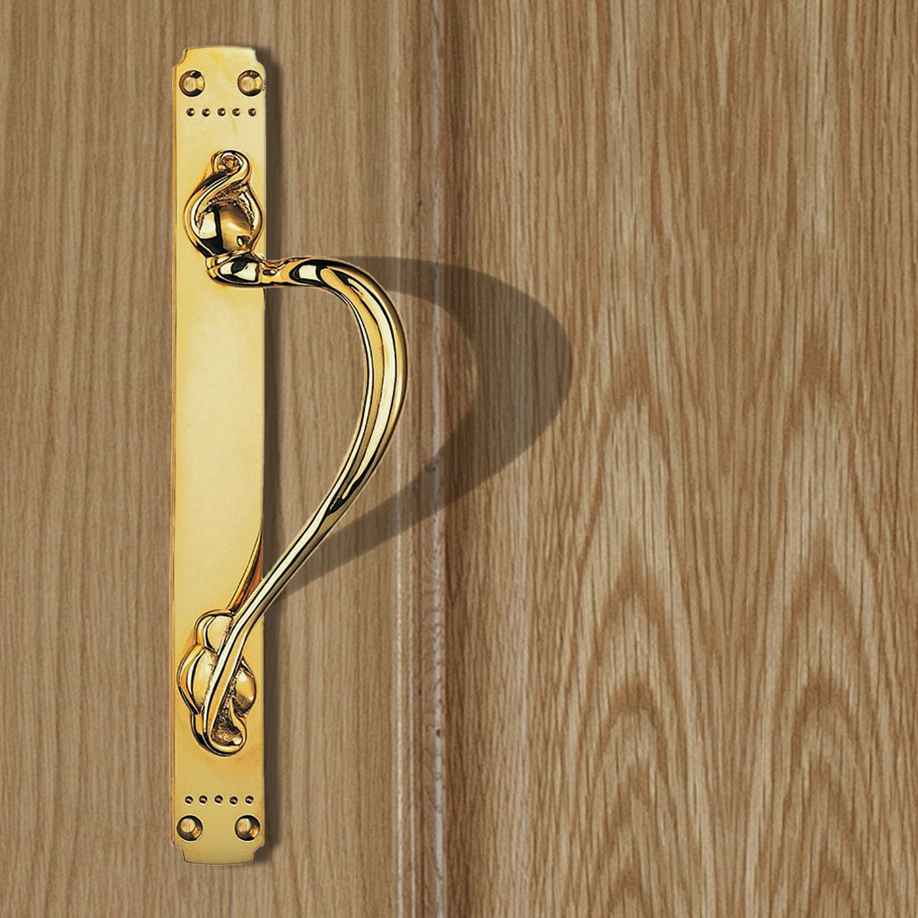PF109 Laurin Pull Handle, Left or Right Handed, 375x45mm - 2 Finishes