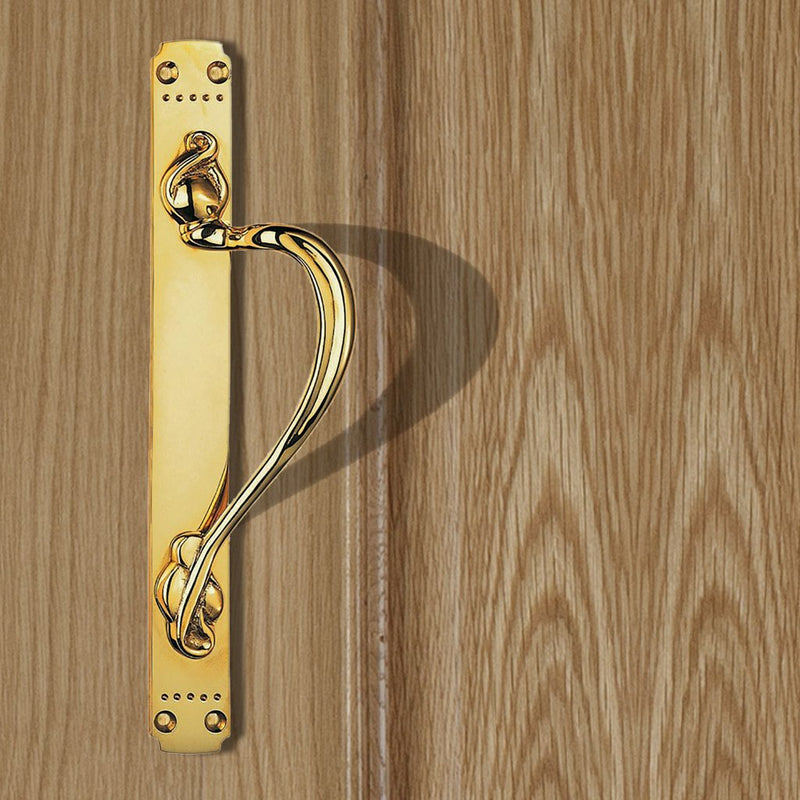 PF109 Laurin Pull Handle, Left or Right Handed, 375x45mm - 2 Finishes