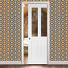 Eton Victorian Shaker Single Evokit Pocket Door - Clear Glass - White Primed