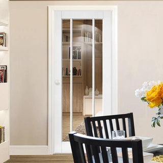 Image: Worcester panelled white door
