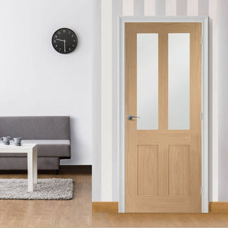 Image: Shaker style glazed interior door