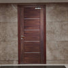 Walnut veneer interior flush door